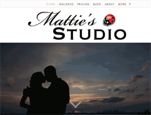 Tablet Screenshot of mattiesstudio.com